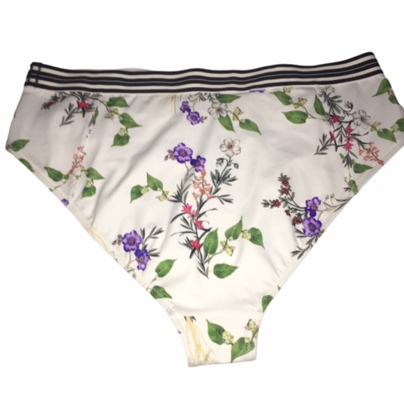Athleta Floral Gold Coast Bikini Bottoms NWT - Picture 2 of 9